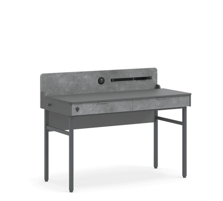 Space Gray Study Desk
