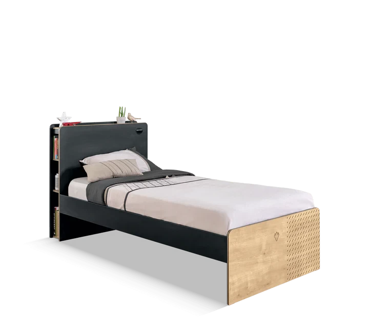 Black Bedstead (120x200 cm)