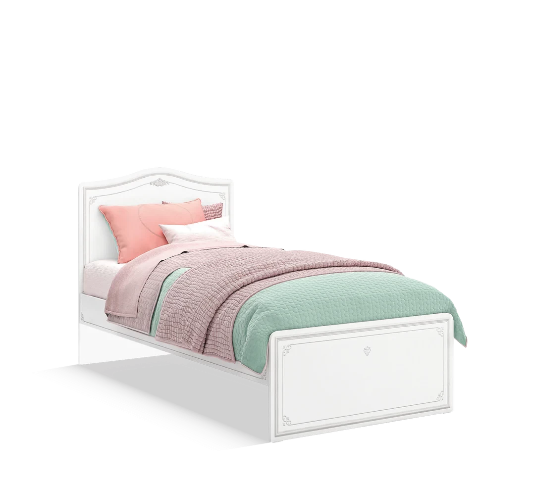 Selena Gray Bedstead (120x200 cm)