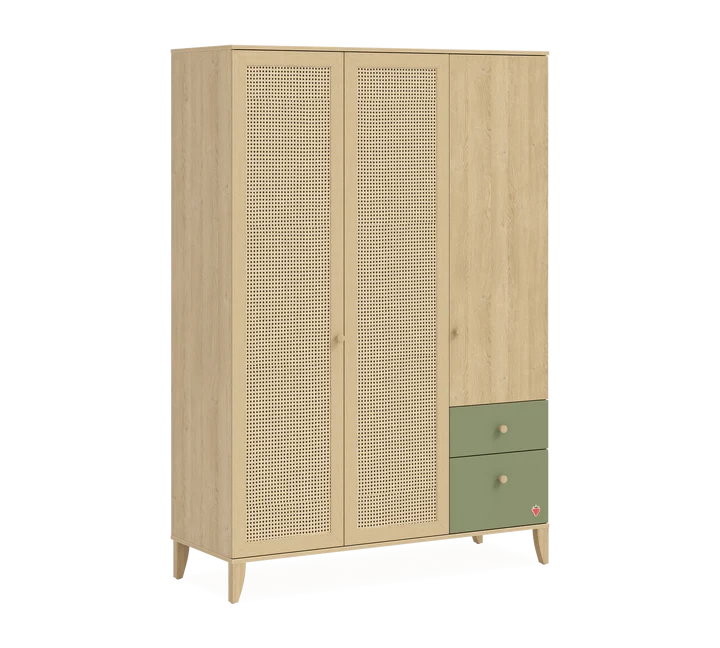 Loof 3 Doors Wardrobe