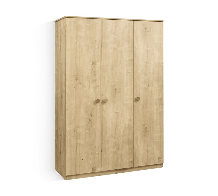 Mocha 3 Door Cabinet