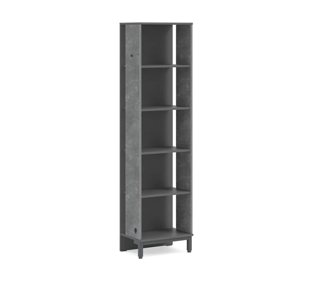 Space Gray Bookcase