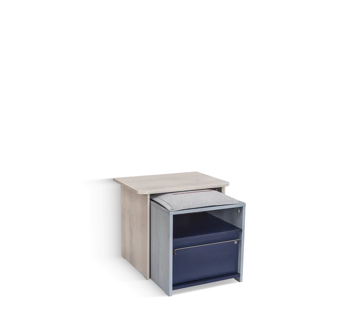 Trio Nightstand with Coffee Table