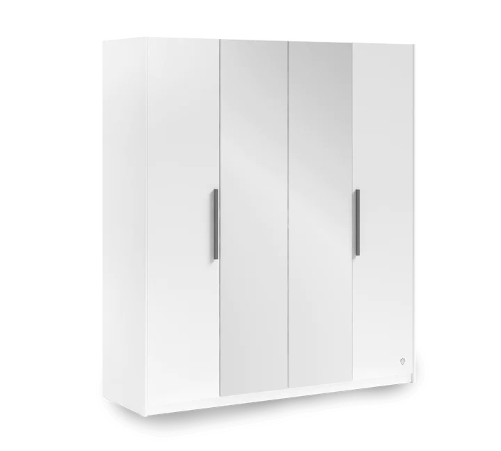 White 4 Door Cabinet