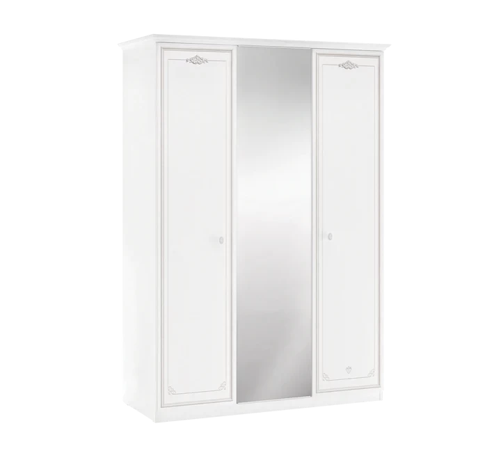 Selena Gray 3 Door Wardrobe