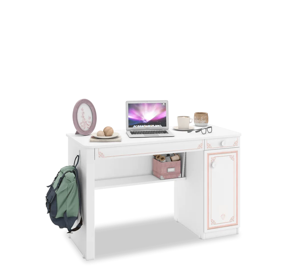 Selena Pink Study Desk