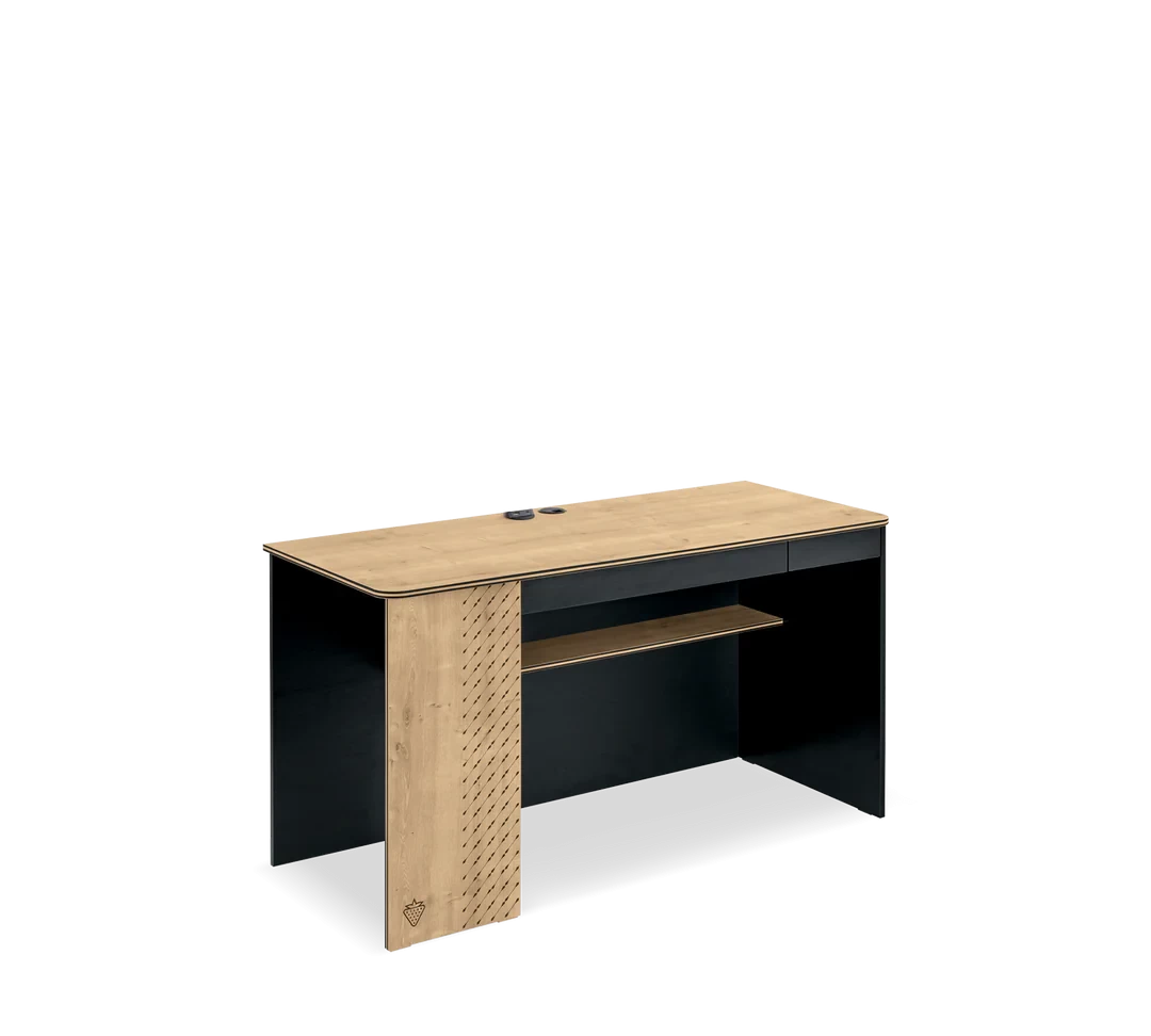 Black Large Study Desk