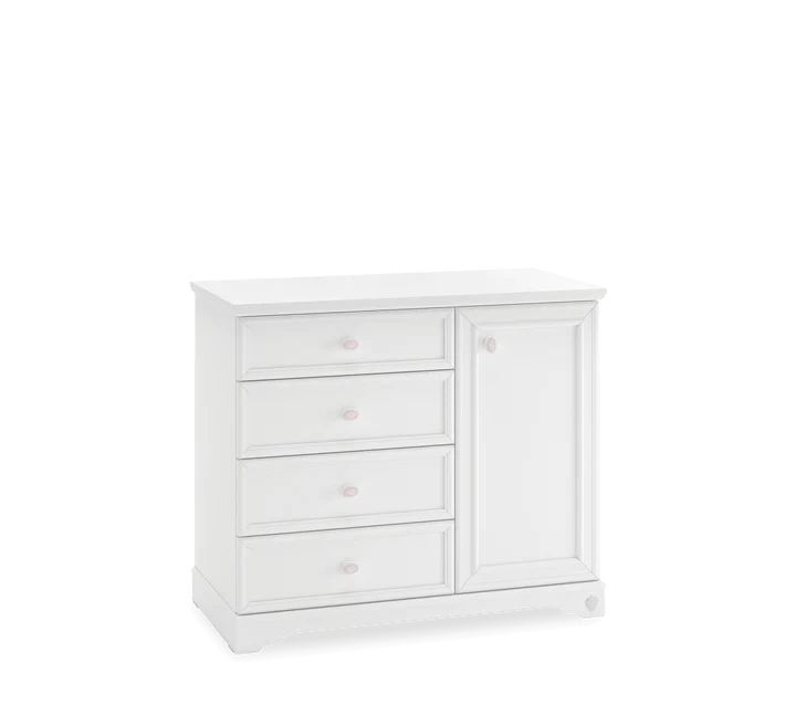 Rustic White Dresser