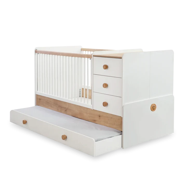 Natura Baby Sl Convertible Baby Bed (With Parent Bed) (80x180 cm)