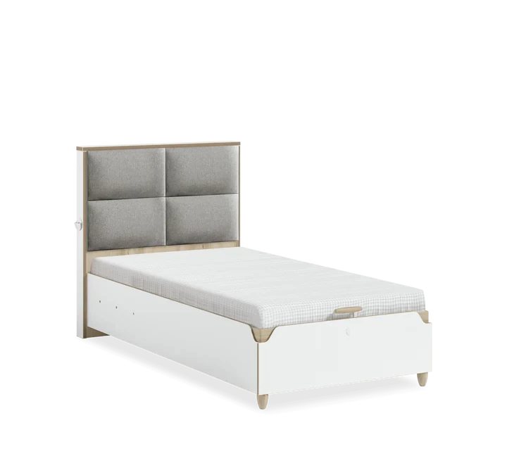 Modera Fabric Bed Base with Headboard